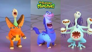 ALL Ethereal Workshop Original in 3D Ai ( AI Generated ) ~ My Singing Monsters - Animations Breeding