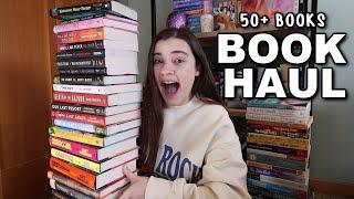 50+ book haul ️‍ [lots of new release books and thrillers!!]