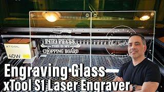 How to Laser Engrave Glass with the xTool S1 Laser Engraver