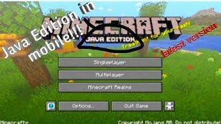 How to download Java edition in MCPE in mobile for free.100%working.