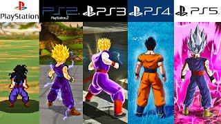 Evolution of Gohan in Playstation (1995-2024) 4K 60fps