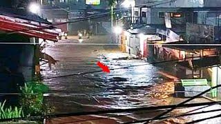 Detik² Banjir Mengerikan di Ngrapah Semarang Akibat Tanggul Jebol