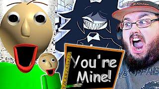 Baldi You're Mine, Reanimated but with extra keyframes. & Basics In Behavior X You’re Mine REACTION!