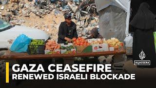 Gaza ‘running out of basic necessities’ as Israeli blockade continues