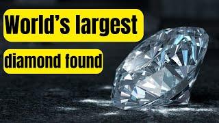 World’s largest diamond found 1905