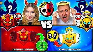 OTWIERAMY *1000x STARR DROP* ANIOŁÓW i DEMONÓW na 2 EKRANY z DZIEWCZYNĄ! 2 LEGENDY! (Brawl Stars)