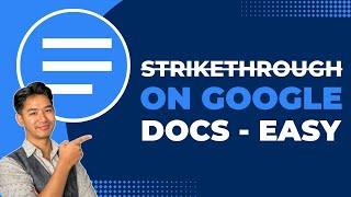 How to Strikethrough Google Docs !