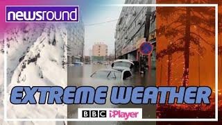 What can EXTREME WEATHER tell us about CLIMATE CHANGE? | Newsround