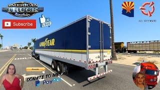 American Truck Simulator (1.41 Beta) Project Better Arizona v0.1 by AzNate First Look + DLC's & Mods