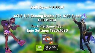 Fortnite | AMD Ryzen 5 5500 | GTX 1660 Super | 16 GB RAM | Fortnite Gameplay