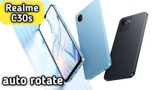 How To Enable Auto Rotation In Realme C30s, Me Auto Rotation Kaise On Kare