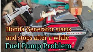 Honda eu70is generator starting problem Honda Generator starts and stops after a while