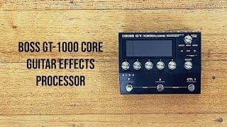 Boss: GT-1000 CORE Guitar Effects Processor