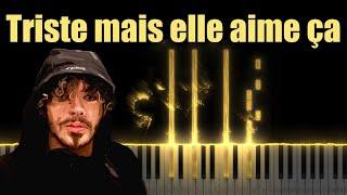 Zamdane - Triste mais elle aime ça (Affamé #16) (Piano Tutoriel & Cover) - Niveau Moyen