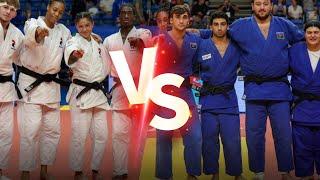 FRA vs AZE  I Final - European Judo Championships Junior Mixed Team Tallinn 2024 