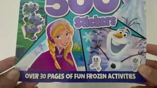 9781789059045 Disney Frozen 500 Stickers Activity Book