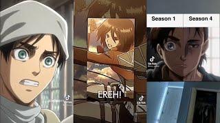 Attack on Titan TikTok Compilation // Без стекла здесь не обойдётся...