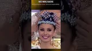 Miss World Queens| Passing on the crown, fame and responsibility| #shorts