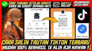 cara salin tautan profil tiktok kita terbaru 2024