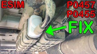 How to Fix P0457 P0455 ESIM on Jeep Wrangler