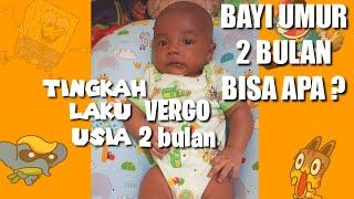 Tingkah Laku Bayi Usia 2 Bulan #Bisaapa