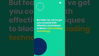 Defend Your Mind: Blocking Mind Reading Tech! #shorts