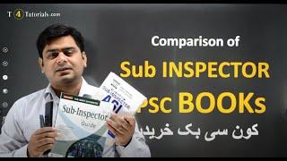 Sub inspector PPSC - Books Comparison and Review | Best website for preparation