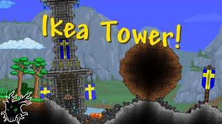 PewDiePie’s Ikea Tower Arrives in Journey’s End! | Terraria 1.4