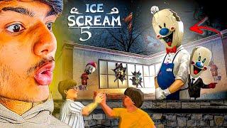 I SAVED MY FRIEND  FROM  ICE CREAM UNCLE…  | ICE SCREAM 5 GAMEPLAY