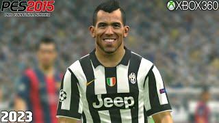 Juventus vs Barcelona - PES 2015 Xbox 360 Gameplay in 2023 | UCL Match