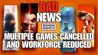 Bandai Namco is Not Doing Well! Multiple Games Cancelled and Workforce Reduced