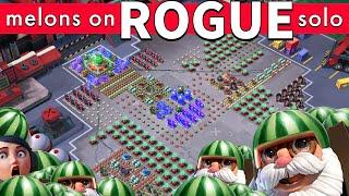 ROGUE solo with MELON Bombardiers  Mr BOOM BEACH did it again! - operation attack strategy/gameplay