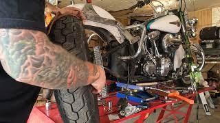 84-17 Softail Rear Wheel Removal & Re-installation