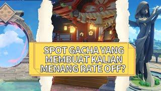 Kalian Kalau Rate Off Gacha Dimana Nih Biar Bisa Menang?? #genshinimpact #shorts #shortvideo