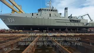 KRI SPICA 934 KAPAL SURVEI HIDRO-OSEANOGRAFI/Kapal Canggih Milik TNI AL@DOCKING UNDOCKING/SYNCROLIFT