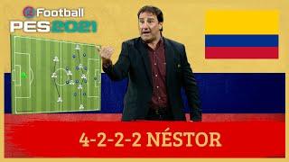 Néstor Lorenzo 4-2-2-2 Colombia PES 2021 |Tácticas|