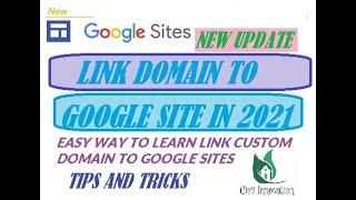 DOMAIN LINK TO NEW GOOGLE SITES || NEW UPDATE