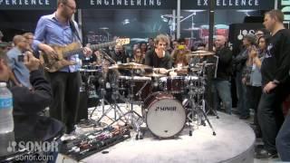 SONOR @ NAMM 2013 Jojo Mayer Drumming