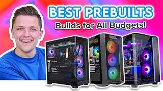 Best Prebuilt Gaming PCs to Buy in 2024/25!  [Top Choices for All Budgets]