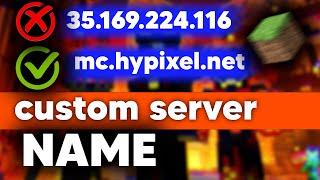 How to get Custom Domain for Minecraft Server || Minecraft 2023