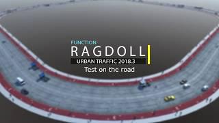 Unity - RagDoll Test on the road | Urban Traffic 2020