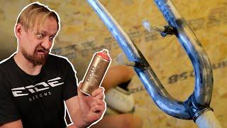 Is Montana Spray Paint Any Good For Bike Painting? MARTIN Reacts!