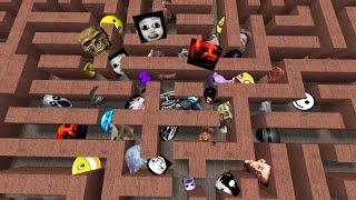 Nico's Nextbots Maze in Garry's Mod!!!