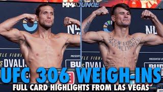 UFC 306 Official Weigh-In Highlights: No Scale Drama Ahead of Noche UFC at Sphere