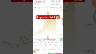 Binance Online Trading Important Trick. #trendingshorts #trading #binance #bitcoin