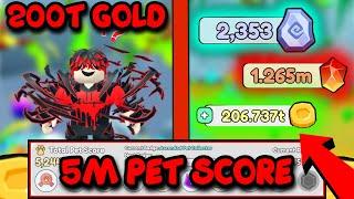 5M PET SCORE + 200T COINS - Collect All Pets (Progress)