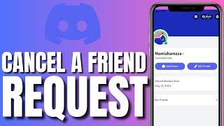 How to cancel a friend request sent on Discord - ( Full Guide)