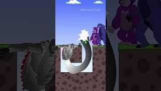 Godzilla vs King kong #shorts #Godzilla vs #kong  #kingkong vs godzilla animation #funny #462