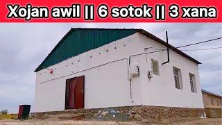 Xojan awil. Qa’wender ko’shesi. 6 sotok 3 xana. 250 mln kelisimli. 91-394-00-65 || 90-577-59-50