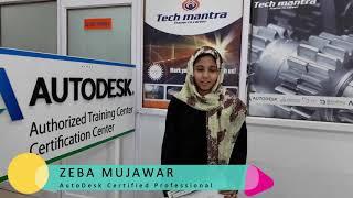 Tech Mantra - Students corner (Zeba Mujawar) - Testimonial